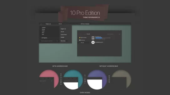 10 Pro Edition Theme For Windows 10