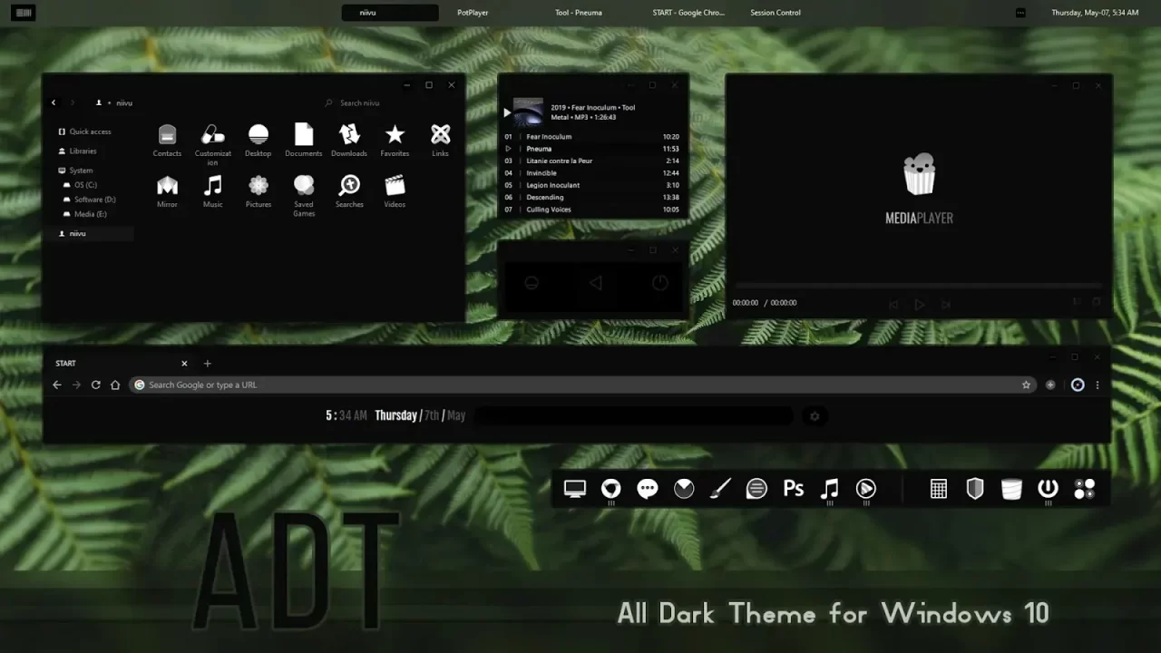 ADT Theme For Windows 10