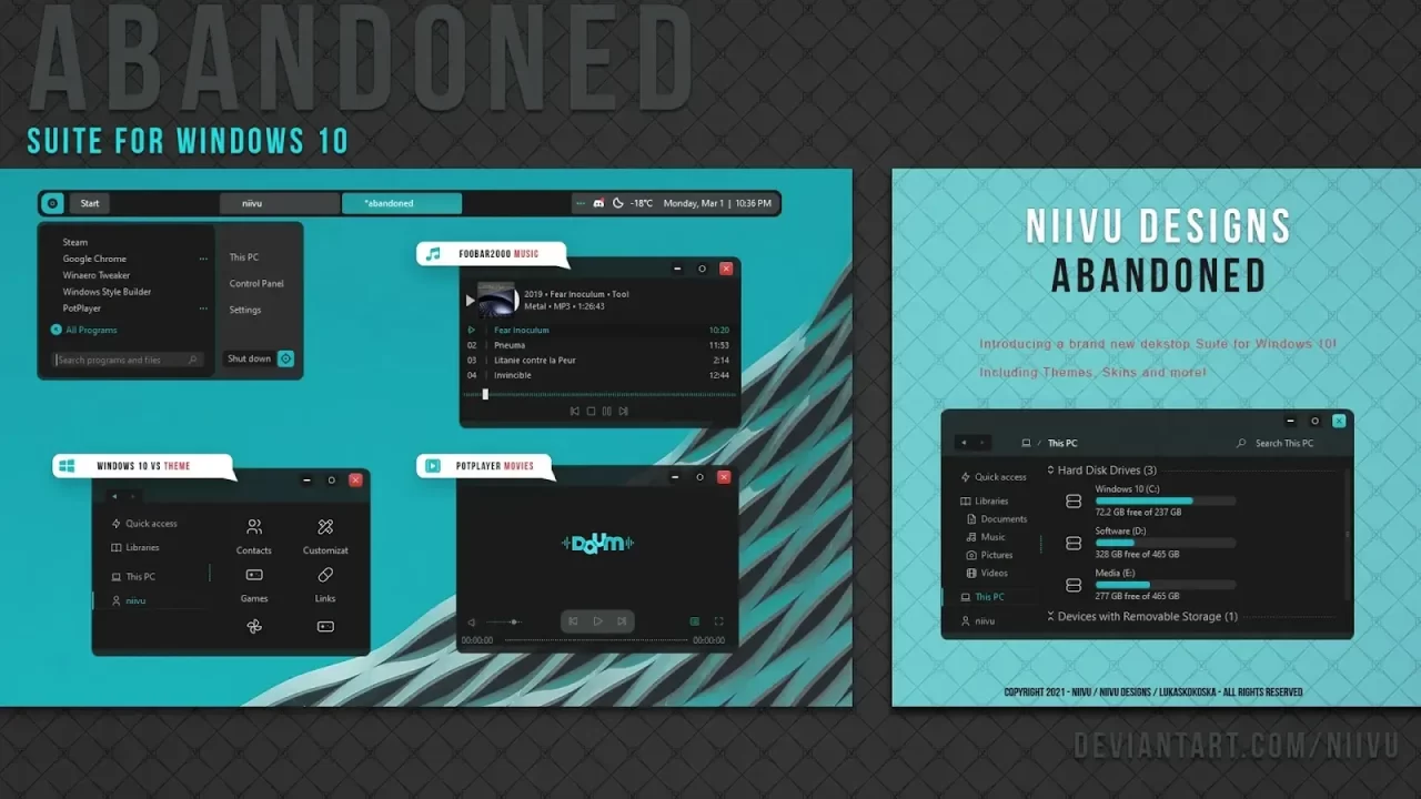 Abandoned Suite Theme For Windows 10 Abandoned Suite Theme For Windows 10