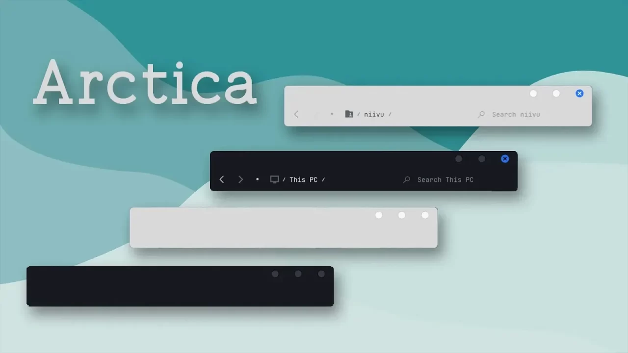 Arctica Theme For Windows