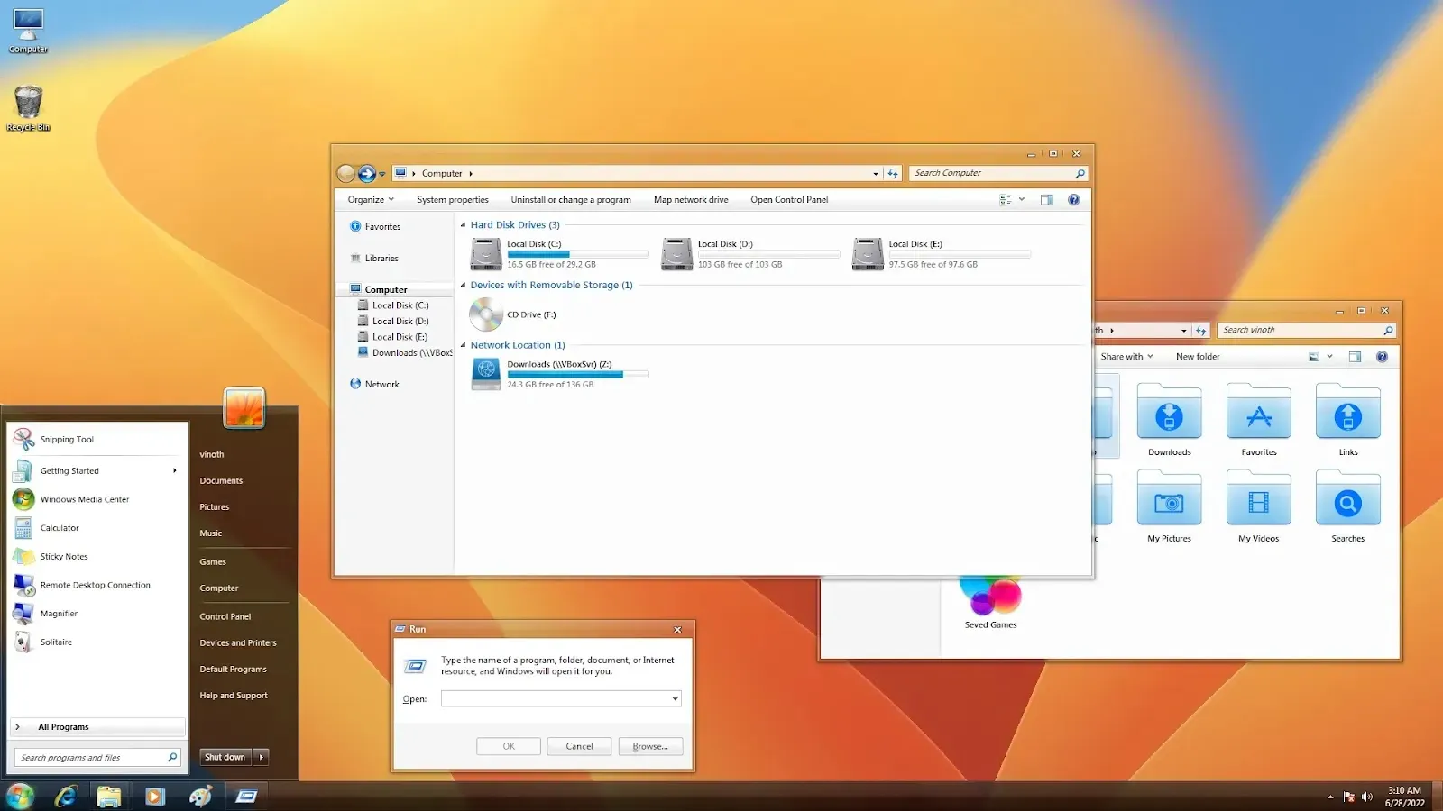 Clearscreen Sharp Theme For Windows 7