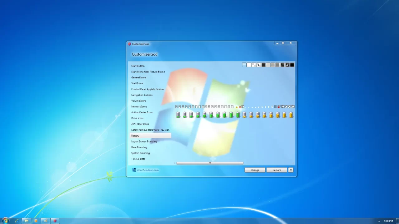 CustomizerGod Battery