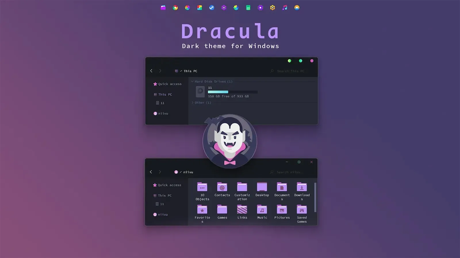 Dracula Theme For  - Arc Boosts