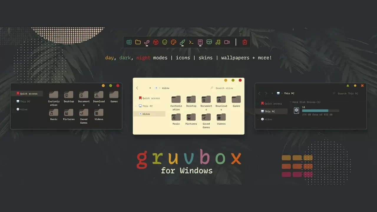 Gruvbox Theme For Windows 10 & 11 Gruvbox Theme For Windows