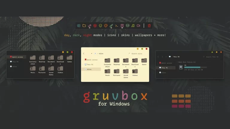 Gruvbox Theme For Windows 10 & 11 Gruvbox Theme For Windows