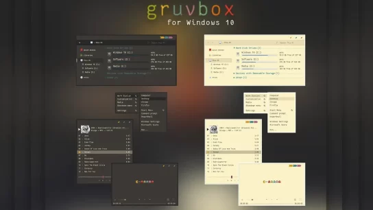 Gruvbox Theme For Windows 10
