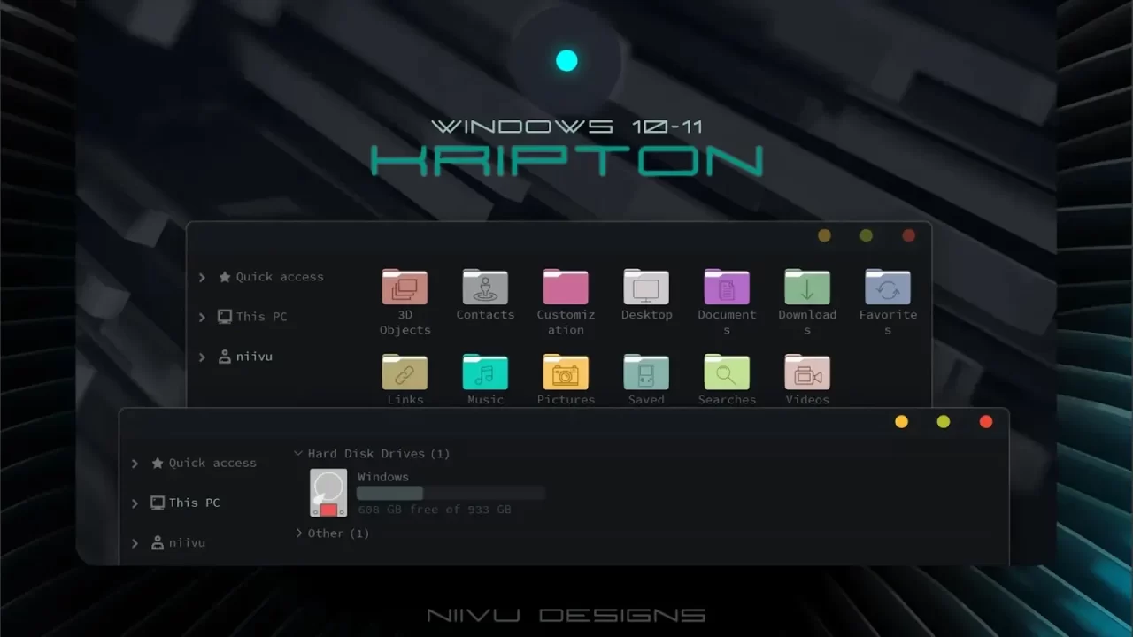 Kripton Theme For Windows 10 & 11 Kripton Theme For Windows