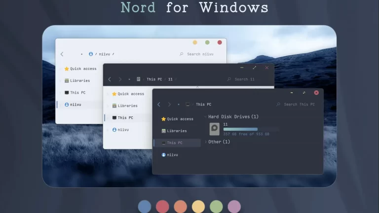 Nord Theme For Windows 10 & 11 Nord Theme For Windows