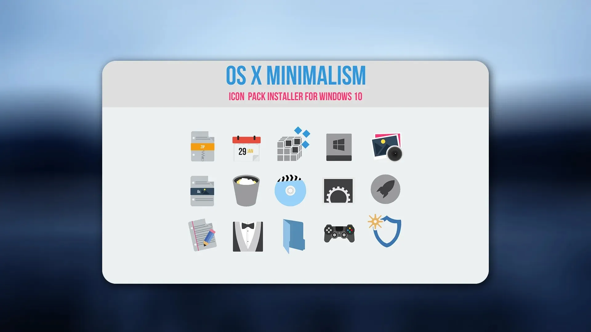 OS X Minimalism icon