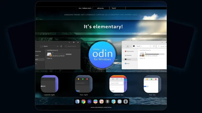 Odin Theme For Windows 10 & 11 Odin Theme For Windows