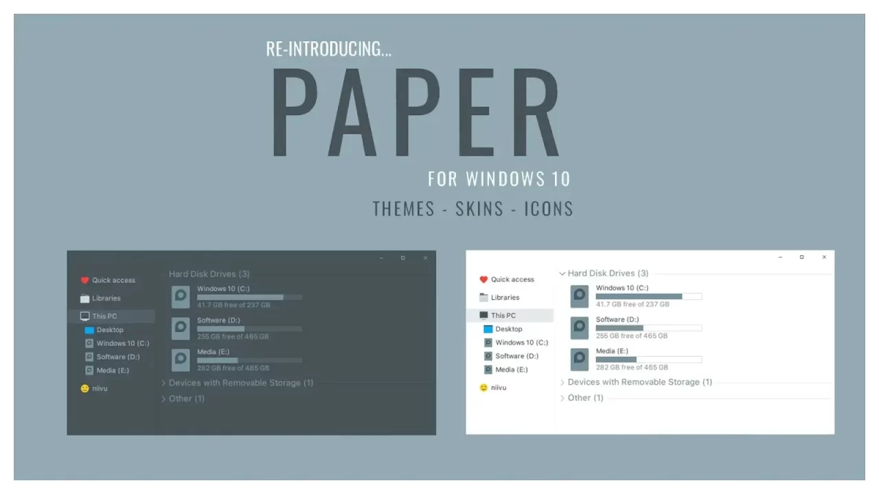 Paper Theme For Windows 10 Paper Theme For Windows 10