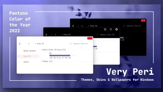 Very peri Theme For Windows