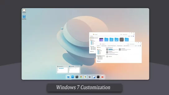 CuteFish OS Theme For Windows 7