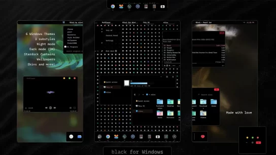 Black Theme For Windows