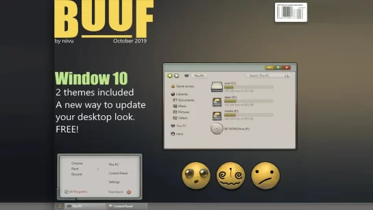 Buuf Theme For Windows 10