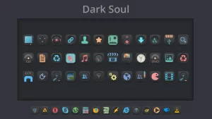 dark soul icon pack