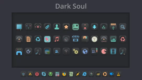 dark soul icon pack