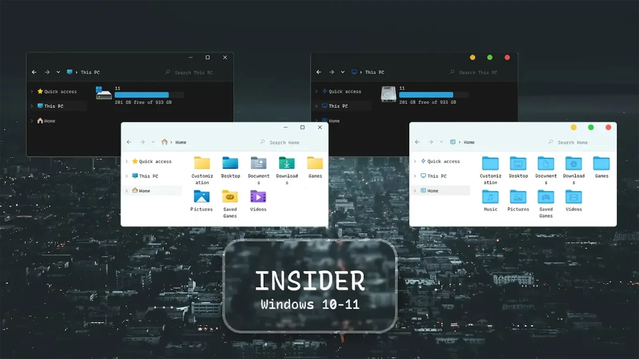 INSIDER Theme For Windows 10 & 11 INSIDER Theme For Windows