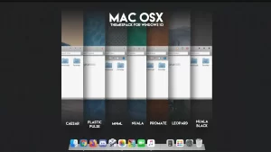 mac OSX Theme For Windows 10