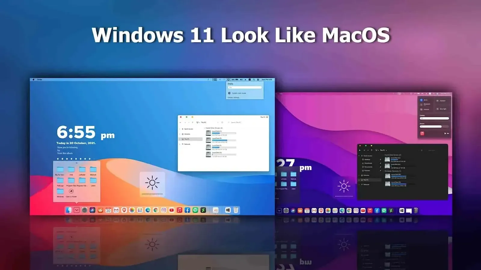 MacOS Theme For Windows