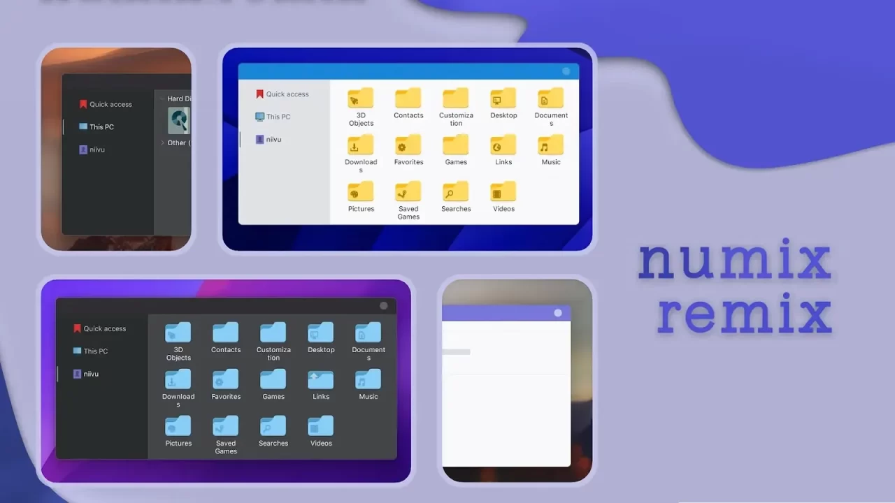 Numix Remix Theme For Windows