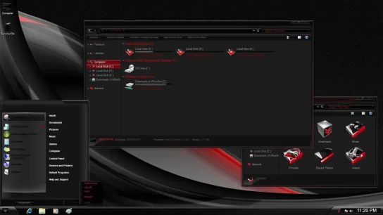 sophistication incorporated Theme for Windows 7