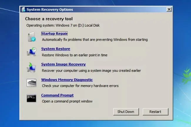 How To Restore Windows 7 Using The System Restore point system-recovery