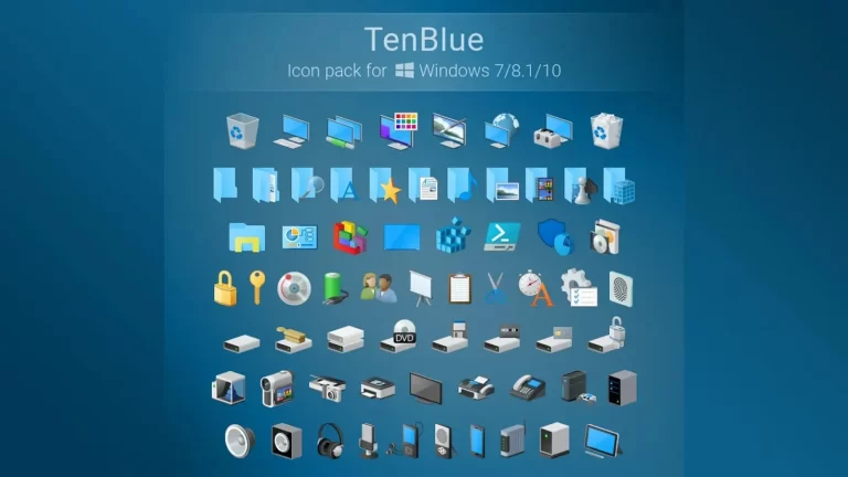 TenBlue Icon Pack tenblue ipack iconpacks