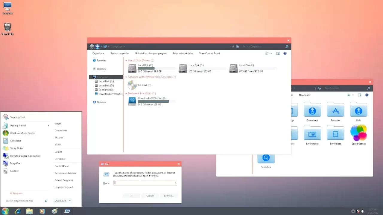 Flux Theme For Windows 7 Flux Theme For Windows 7