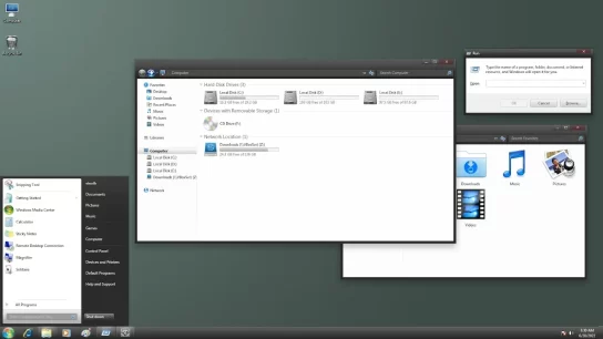 Work 2 Theme For Windows 7 Thumbnail