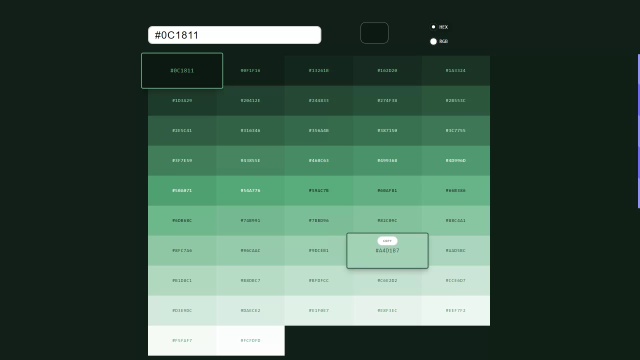 50 Shades of Color Palettes: Your Ultimate Guide to Creating Beautiful Palettes 50 Shades of Color palette