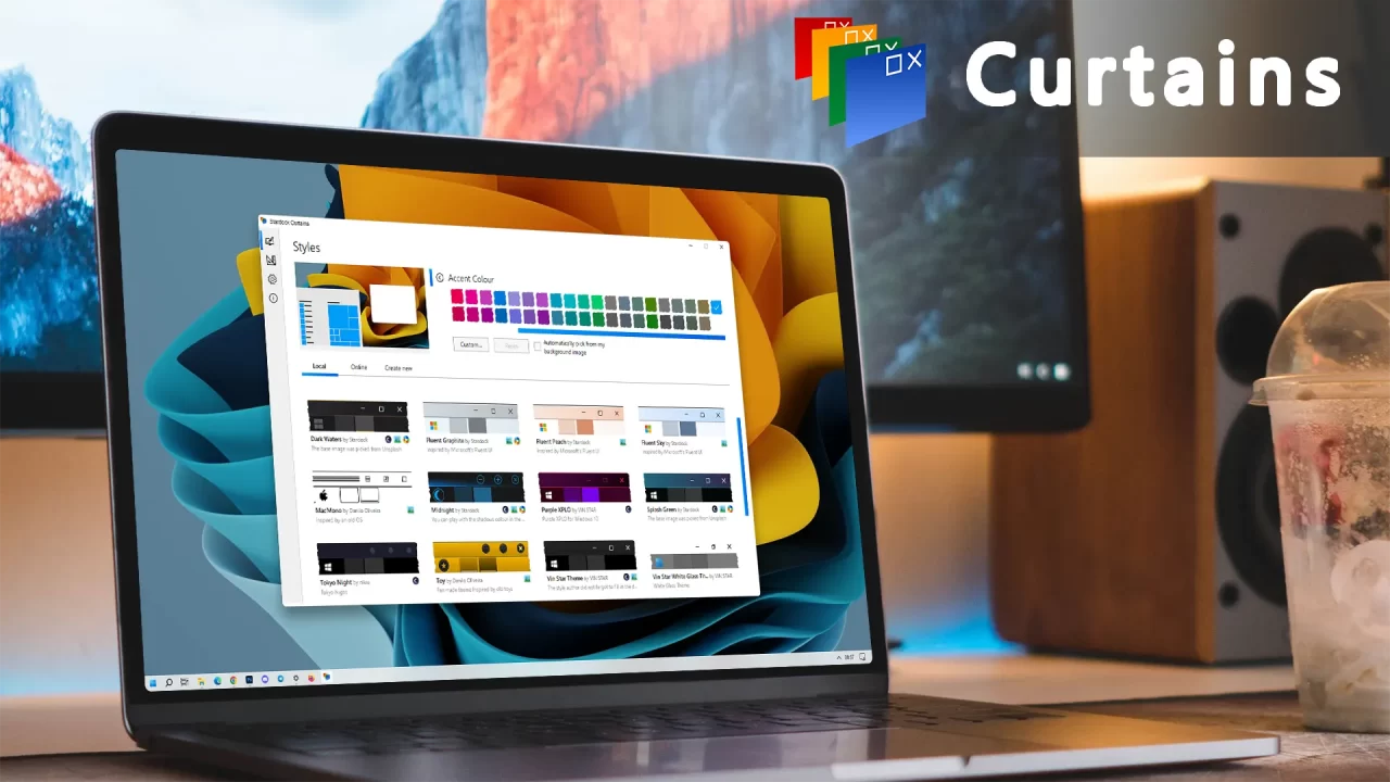 Stardock Curtains Theme: Enhancing your Windows 10 experience with stunning designs Stardock Curtains