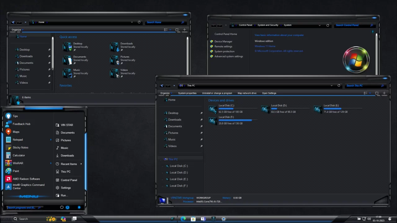 Annihilator Theme for Windows 11 Annihilator theme for windows 11