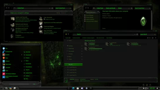 Borg Theme for Windows 11 Thumbnail