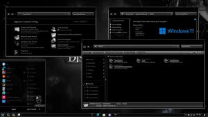 Dishonored theme for windows 11