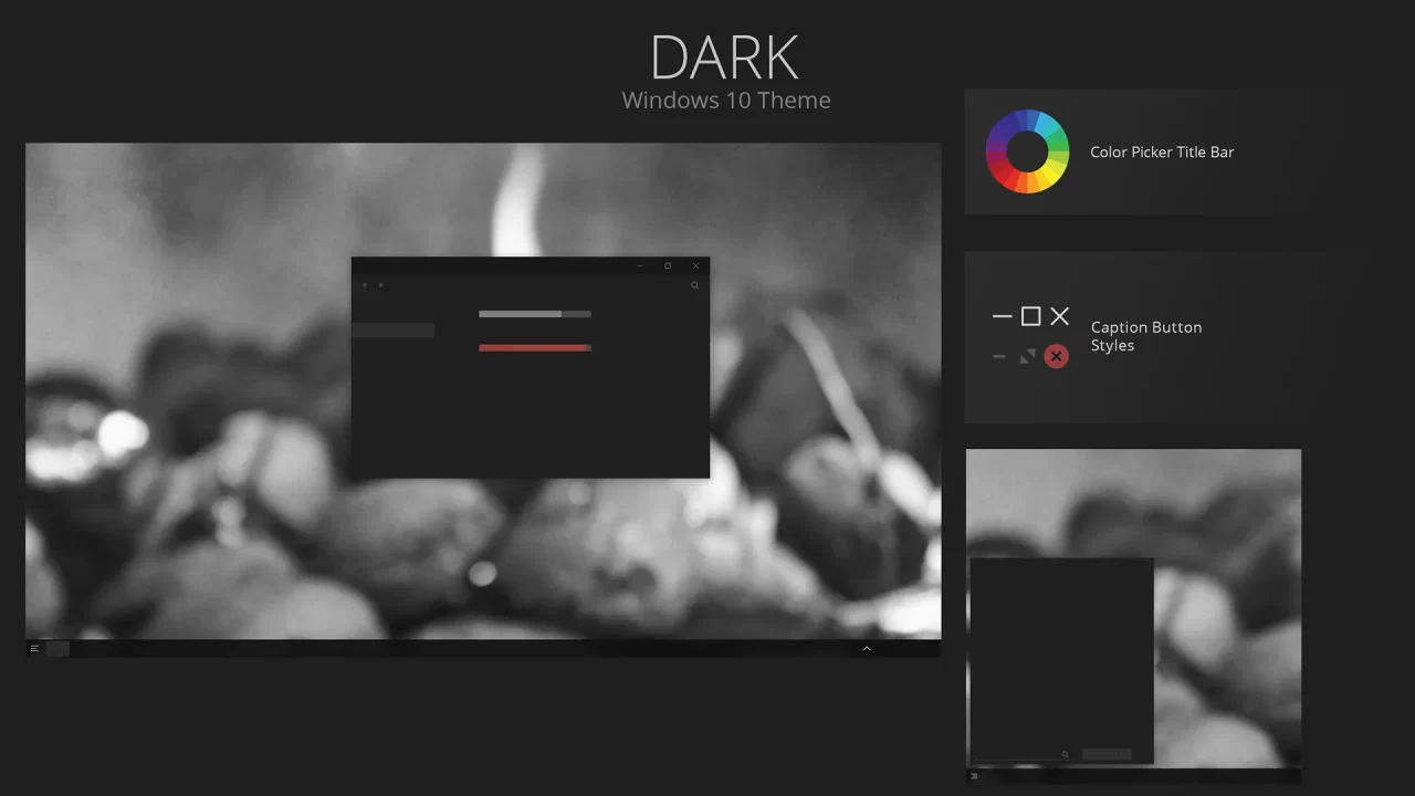 Dark Theme For Windows 10 Dark Theme For Windows 10