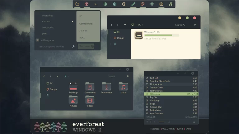 Everforest Theme for Windows 11 Everforest Theme for Windows 11