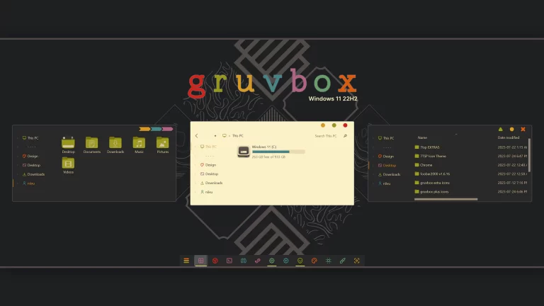 Gruvbox Theme for Windows 11 Gruvbox Theme for Windows 11