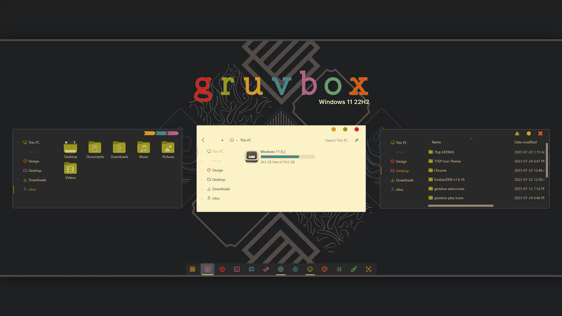 Gruvbox Theme For Windows 11 — VIN STAR