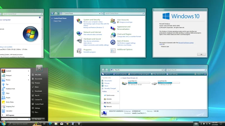 Vista Theme For Windows 10