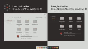 BRAUN Theme for Windows 11