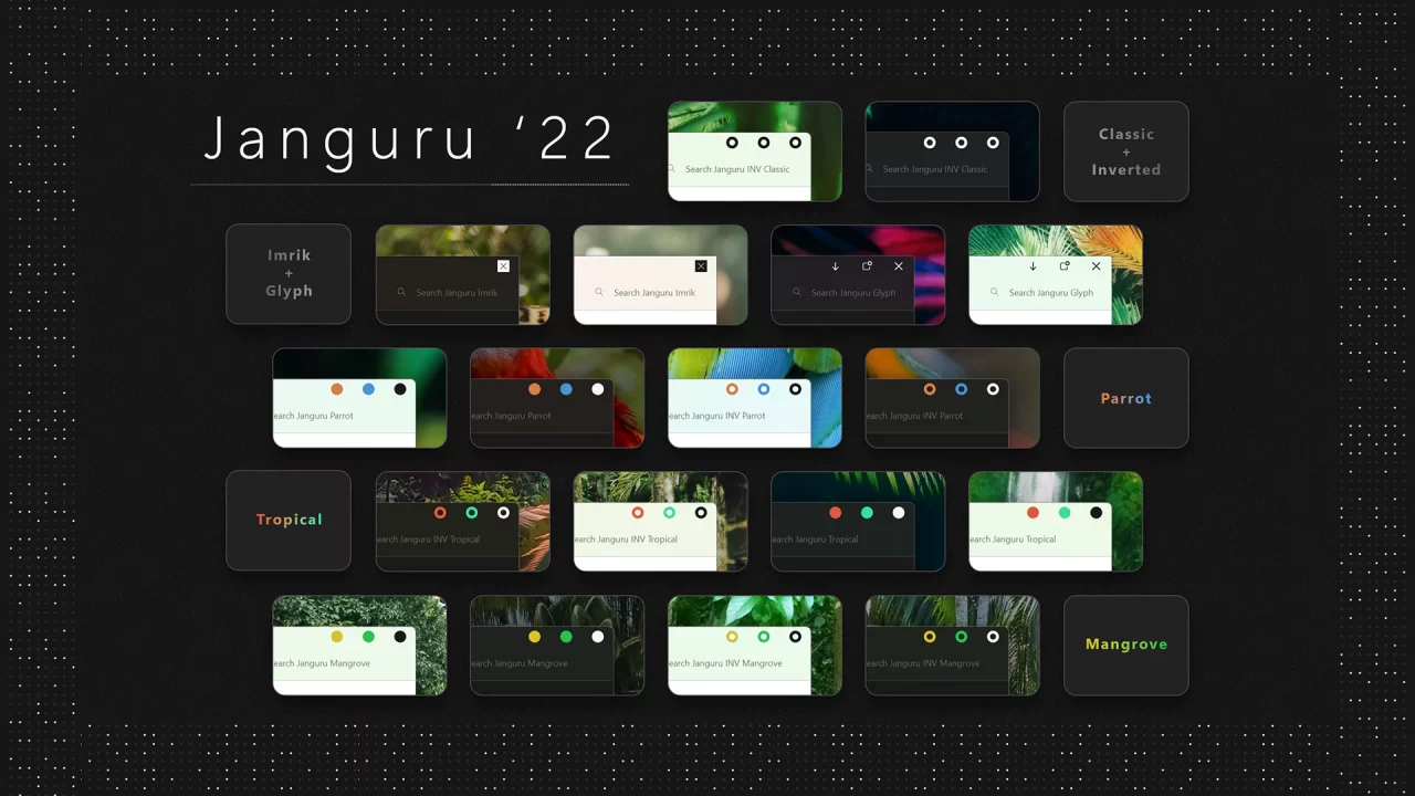 Janguru Theme for Windows 11