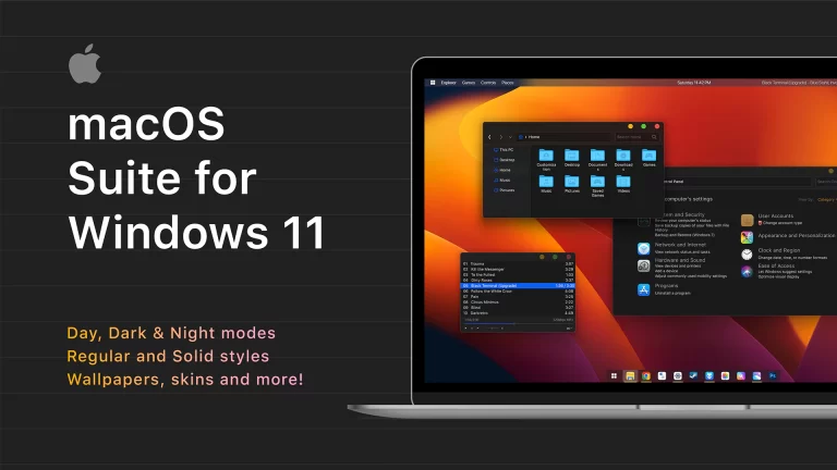 macOS Theme for Windows 11