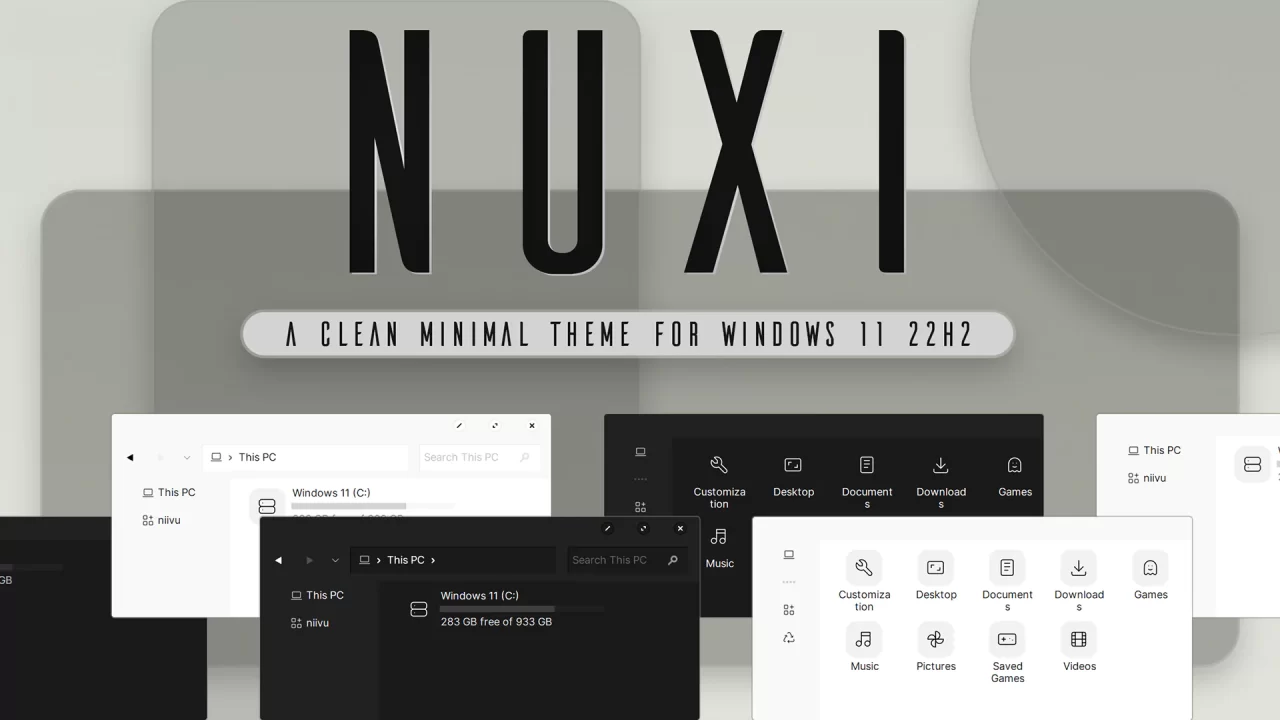 nuxi theme for windows 11