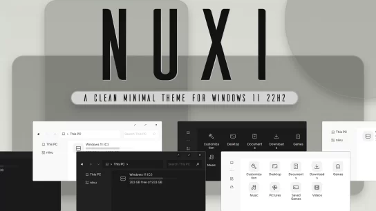 NUXI Theme for Windows 11 Thumbnail