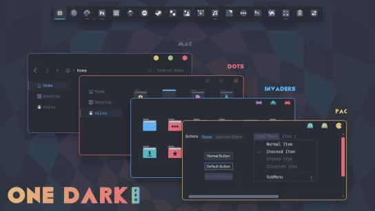 One Dark Pro Theme for Windows 11 Thumbnail