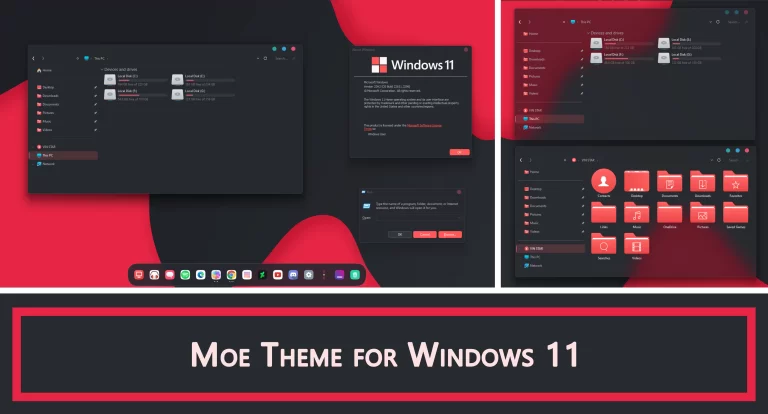 Moe Theme for Windows 11
