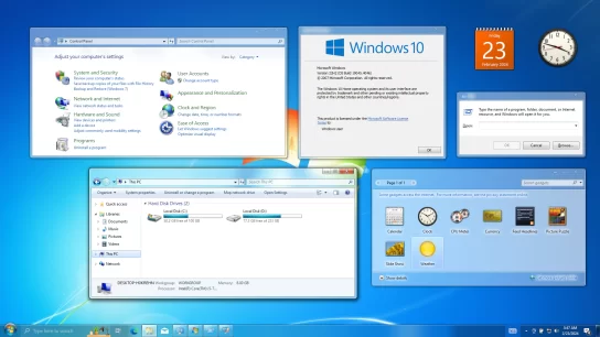 Windows 7 Theme For Windows 10 Thumbnail