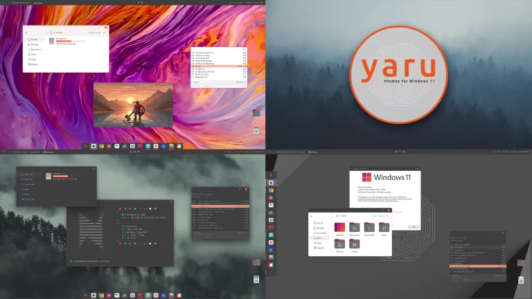 YARU Theme for Windows 11 YARU Theme for Windows 11