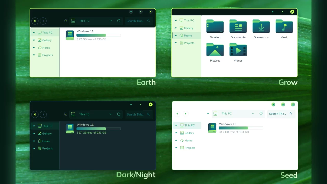 GIN 24 Theme for Windows 11 GIN 24 Theme for Windows 11